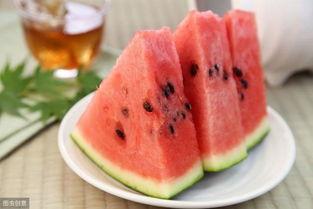 入伏吃三瓜图片,清凉一夏,健康相伴